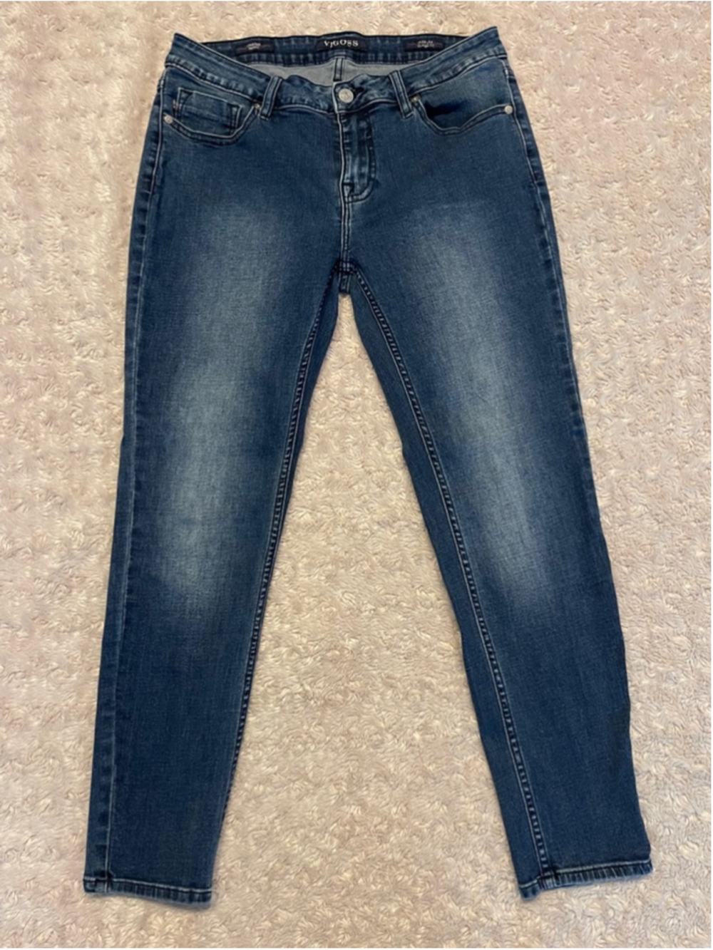 Women's VIGOSS Jagger Skinny Jeans, Classic Fit, Waist 28, Length 26